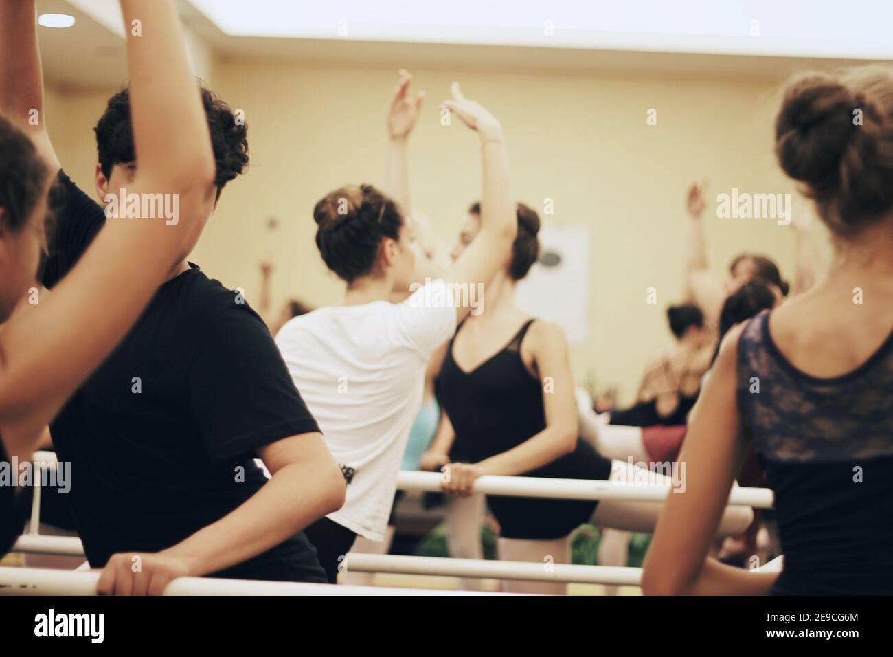 training dancers modern dance, contemporary, classical Stock Photo Alamy