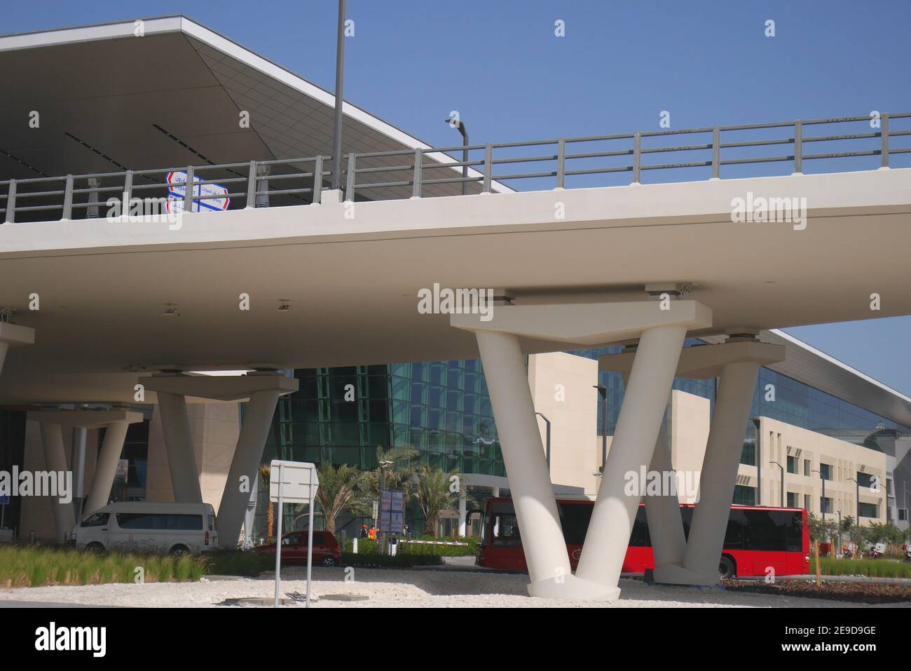 The new passenger terminal building, Bahrain International Airport, Muharraq, Kingdom of Bahrain Stock Photo