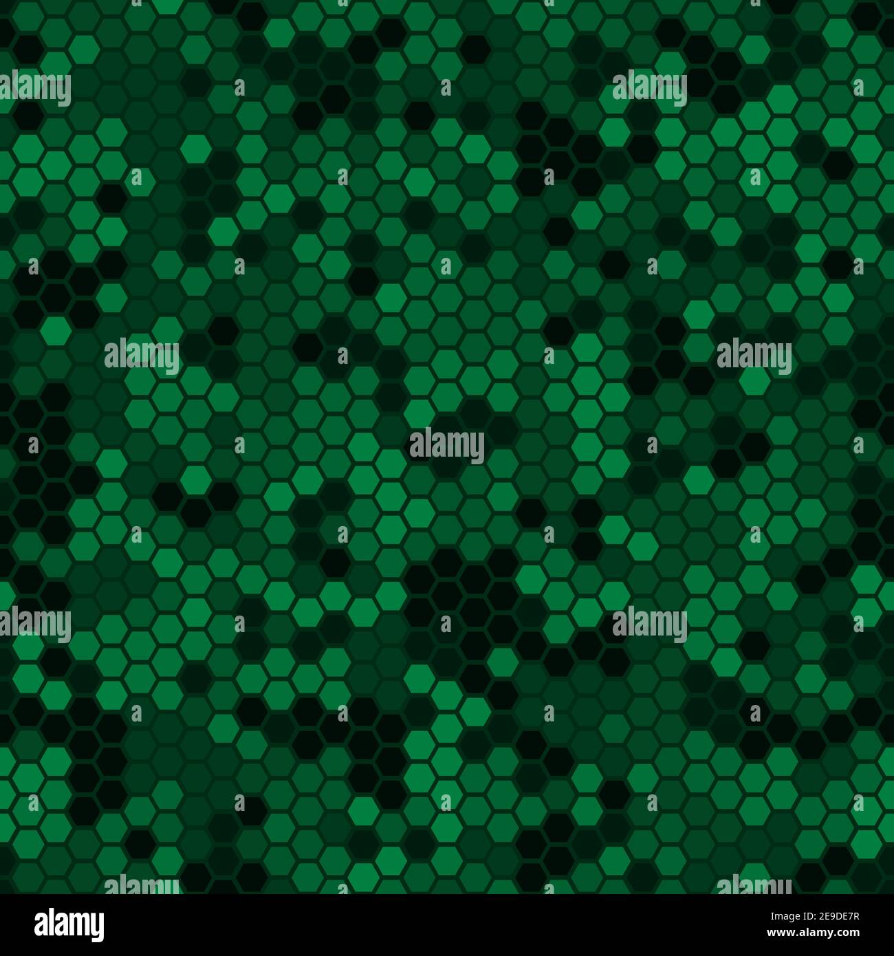 Abstract Vector Military Camouflage Background Seamless Pattern Stock Vector