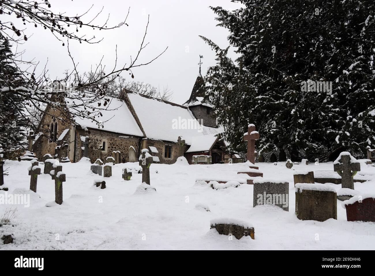 St nicholas church pyrford hires stock photography and images Alamy