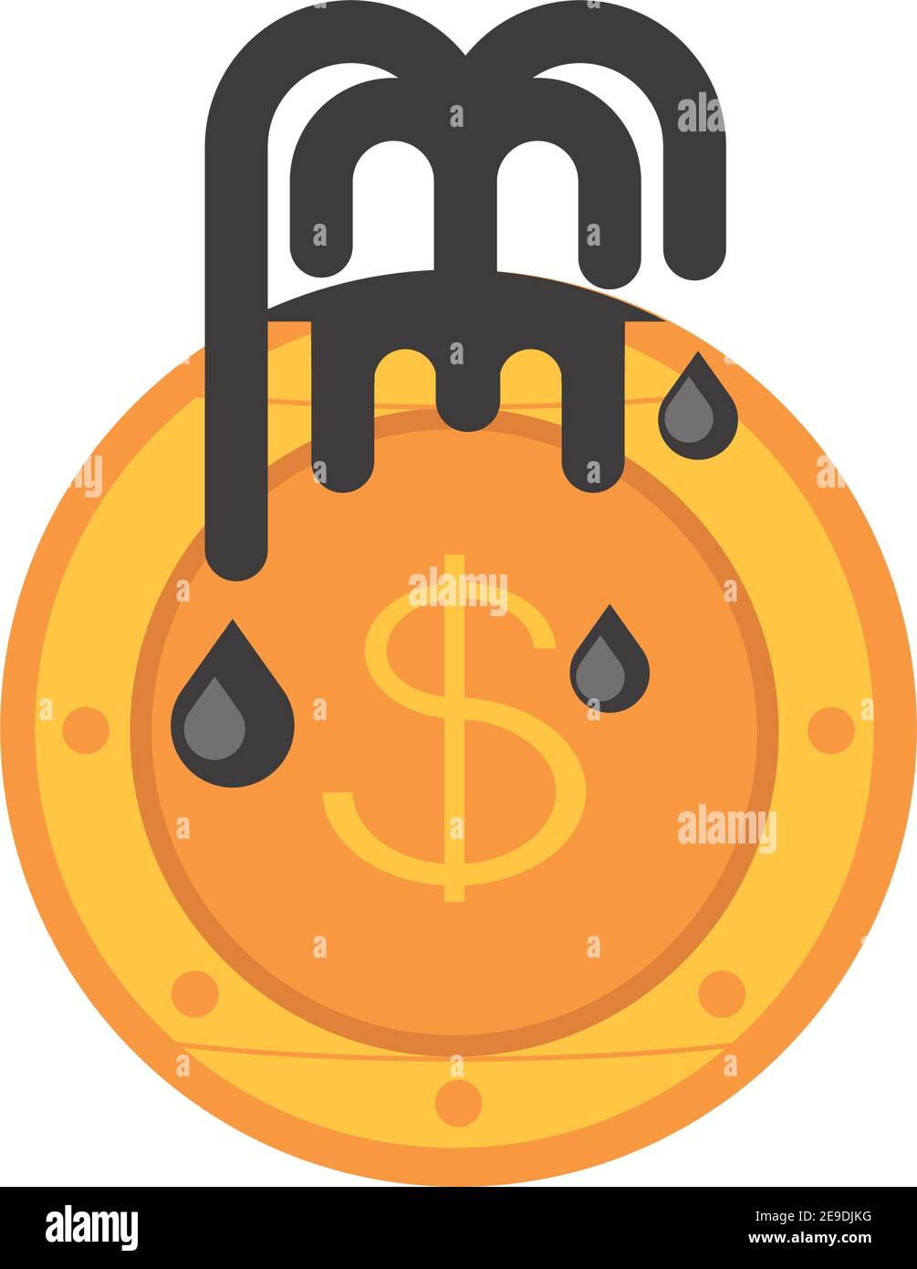 fracking production extracting petroleum resource vector illustration ...
