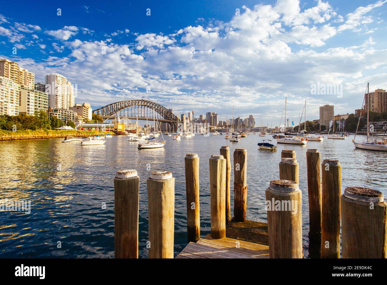 Lavender Bay View Sydney Australia Stock Photo Alamy