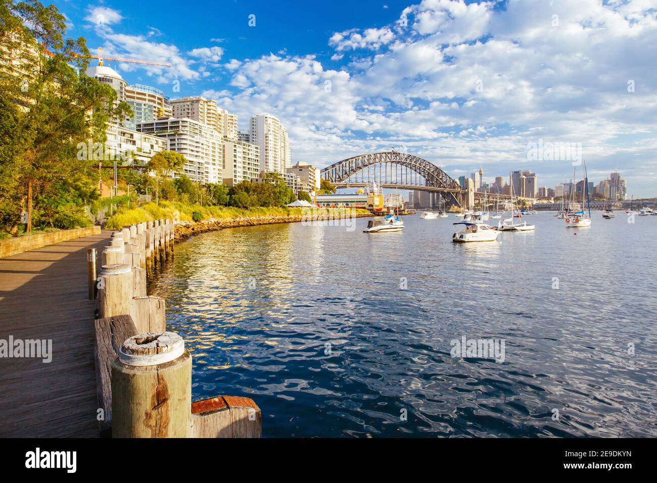 Lavender Bay View Sydney Australia Stock Photo