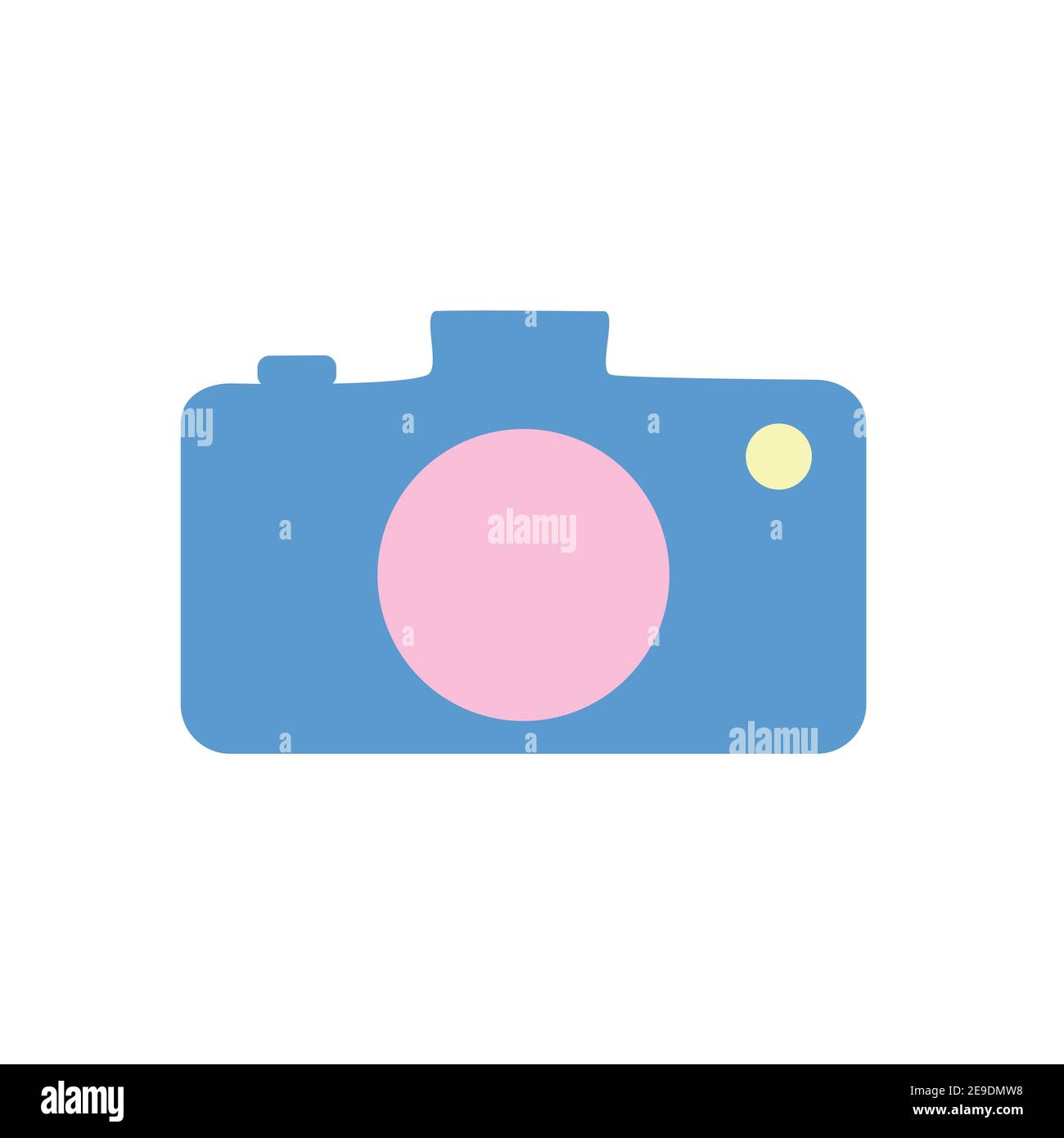 Graphic vector icons in color for web print Stock Vector