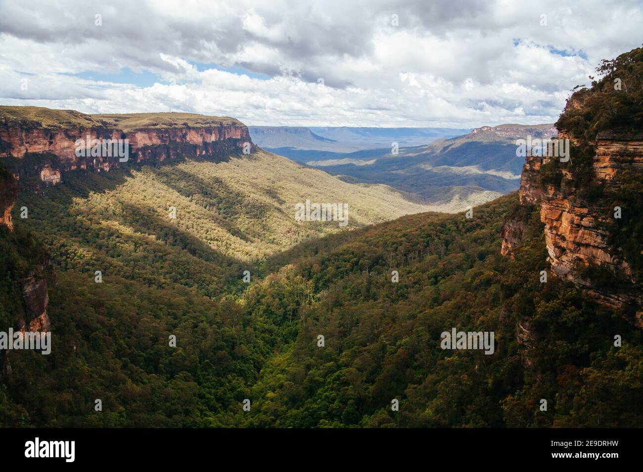 Blue mountains valley hi-res stock photography and images - Alamy