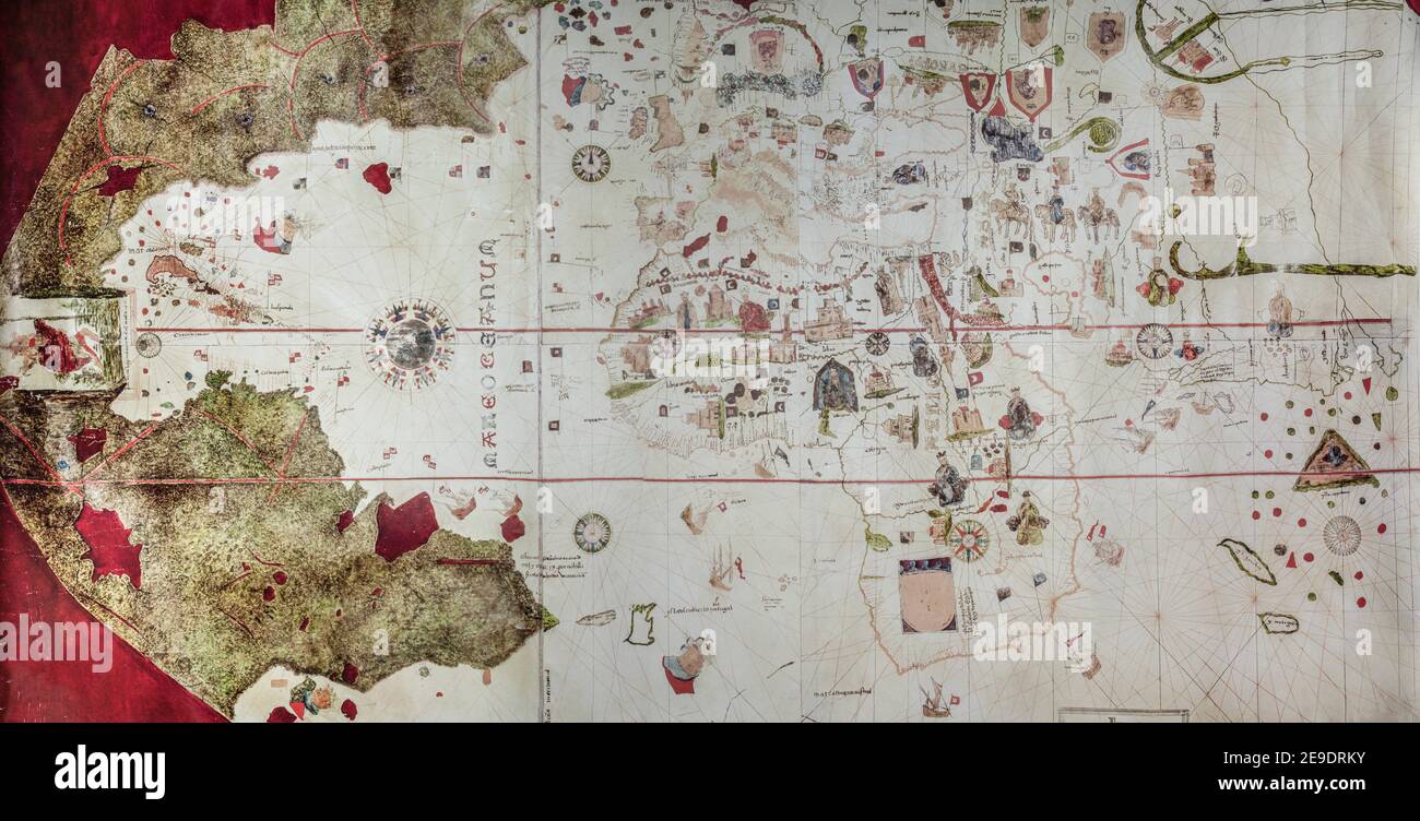 Juan De La Cosa Map High Resolution Stock Photography and Images Alamy