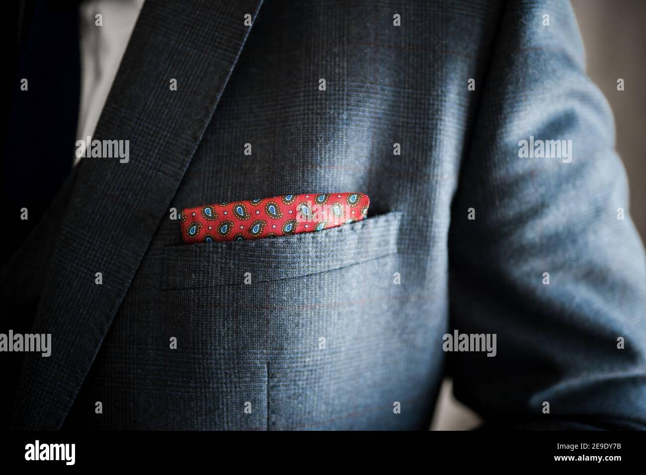 Handkerchief in pocket hi-res stock photography and images - Alamy