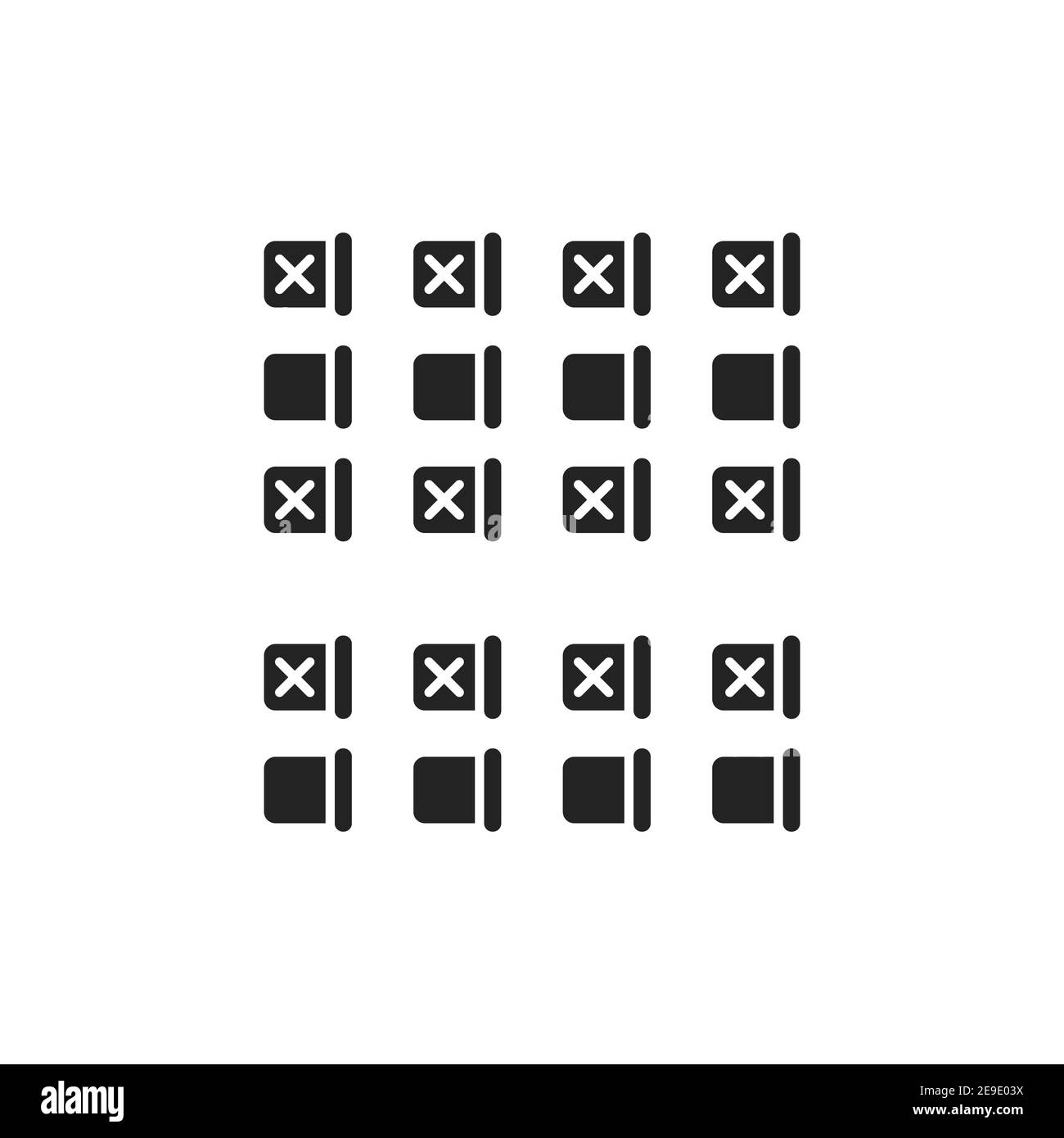Plane seating chart hi-res stock photography and images - Alamy