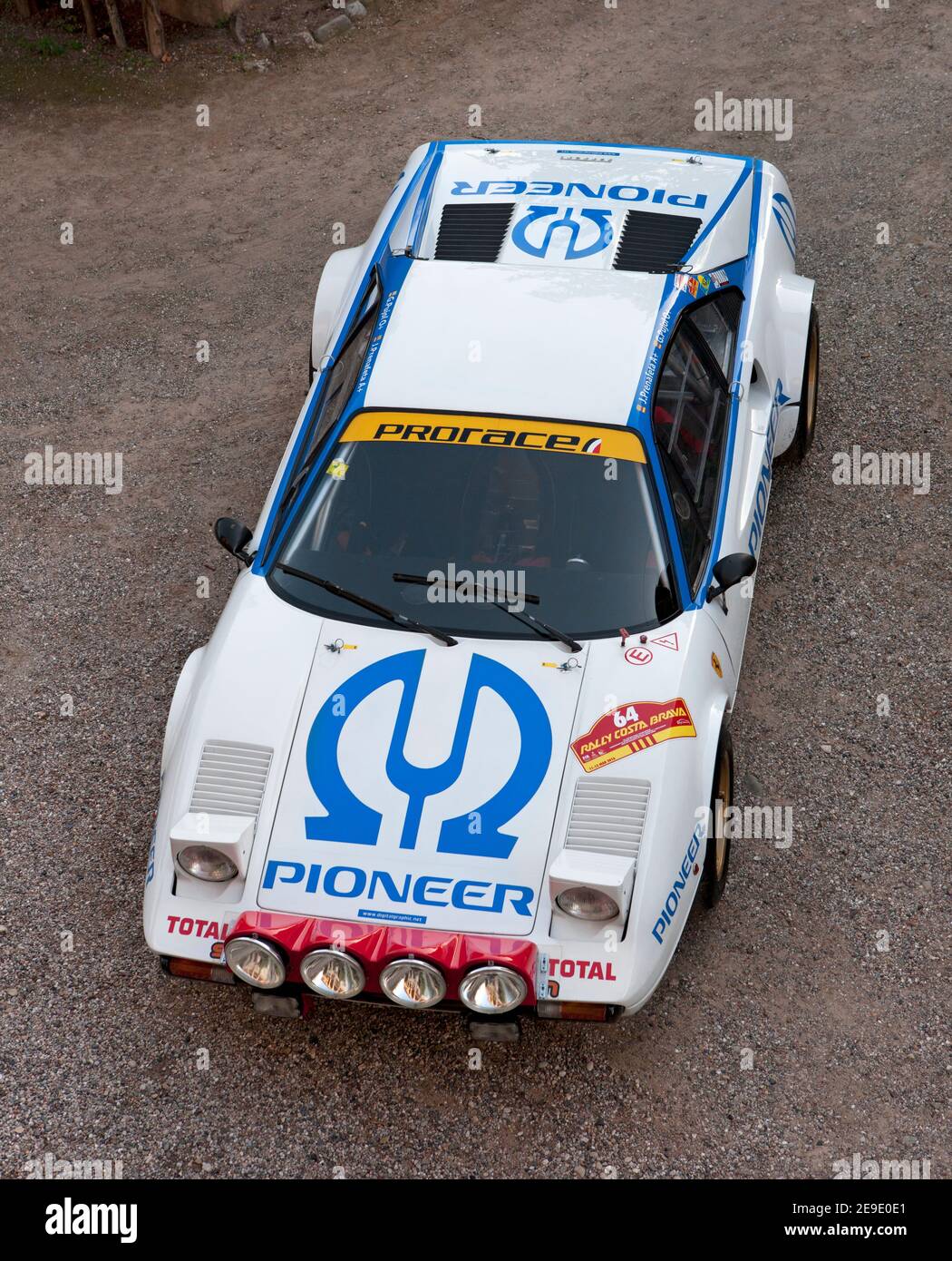 Ferrari 308GTB GR 4 Rally Car Stock Photo