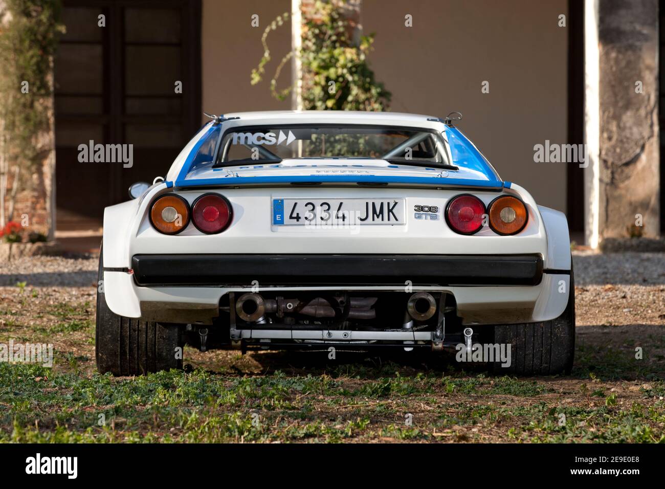 Ferrari 308GTB GR 4 Rally Car Stock Photo