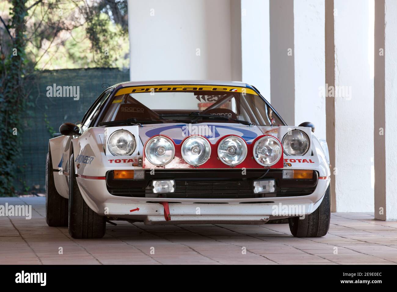 Ferrari 308GTB GR 4 Rally Car Stock Photo