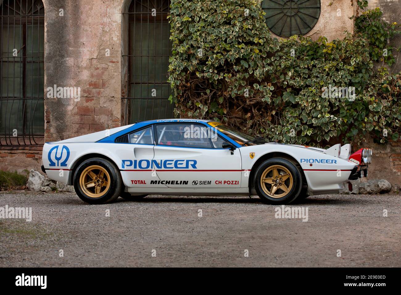 Ferrari 308GTB GR 4 Rally Car Stock Photo