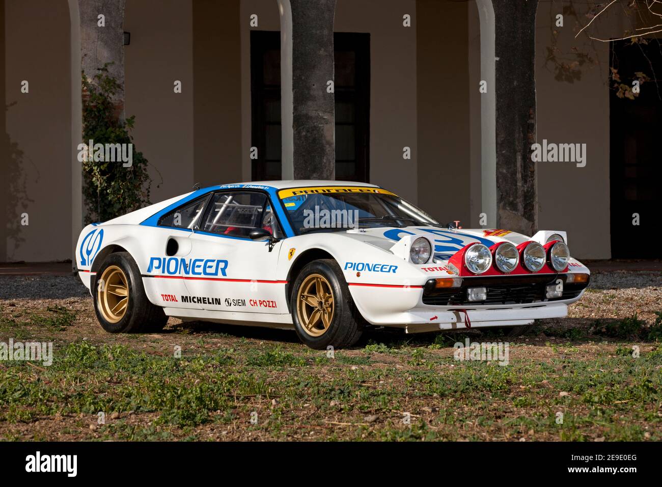 Ferrari 308GTB GR 4 Rally Car Stock Photo