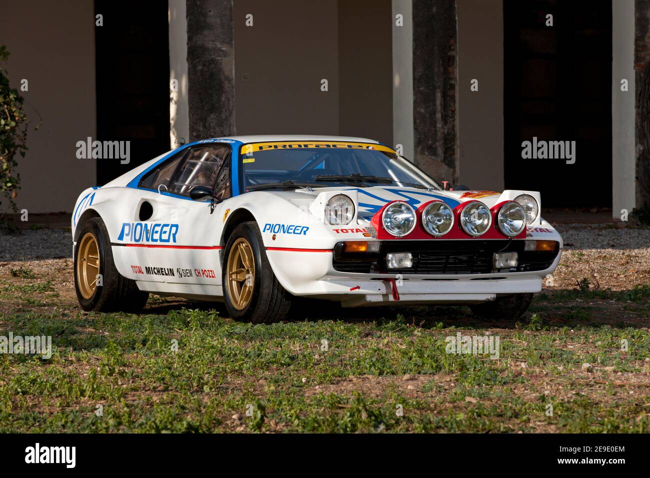 Ferrari 308GTB GR 4 Rally Car Stock Photo