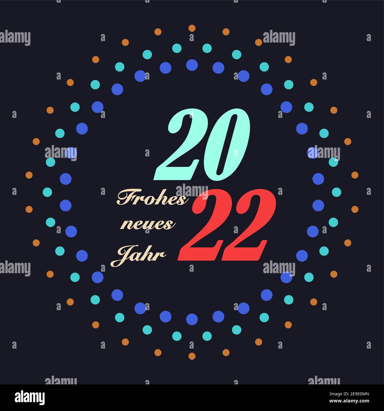 Frohes Jahr German Vector Images - Alamy