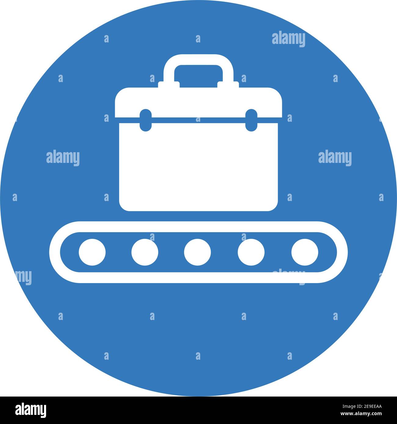 Baggage belt vector Stock Vector Images - Alamy