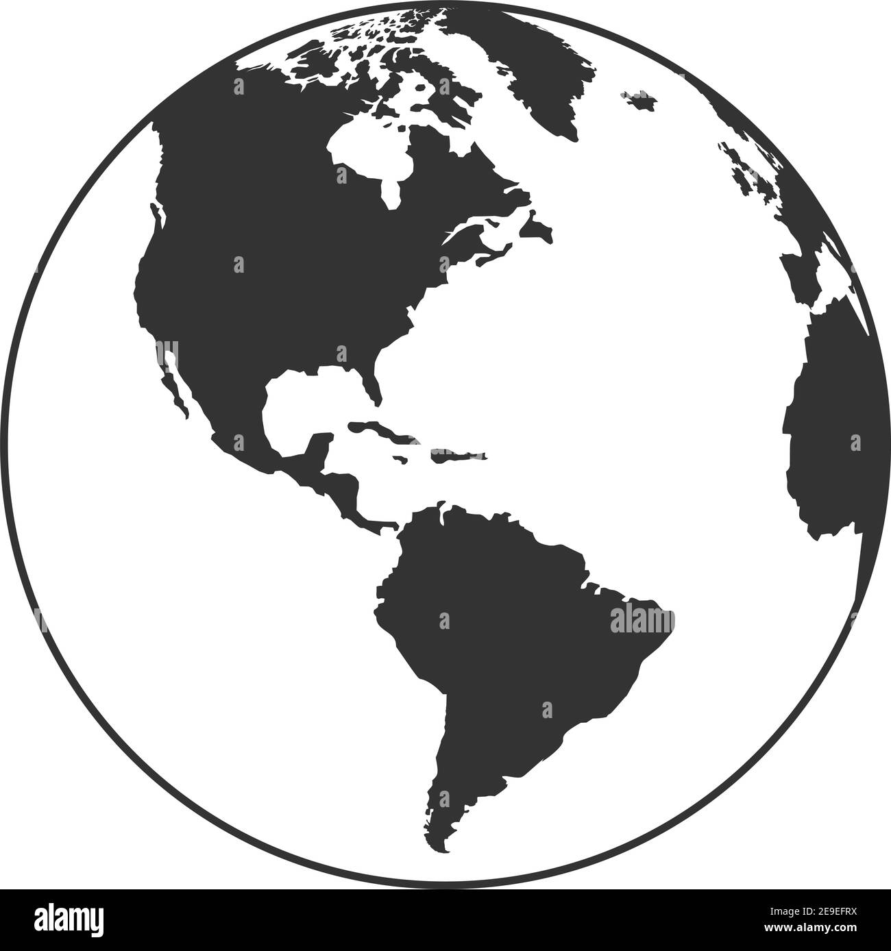 Vector Circle Globe the World Sign Symbol Icon Logo Design inspiration