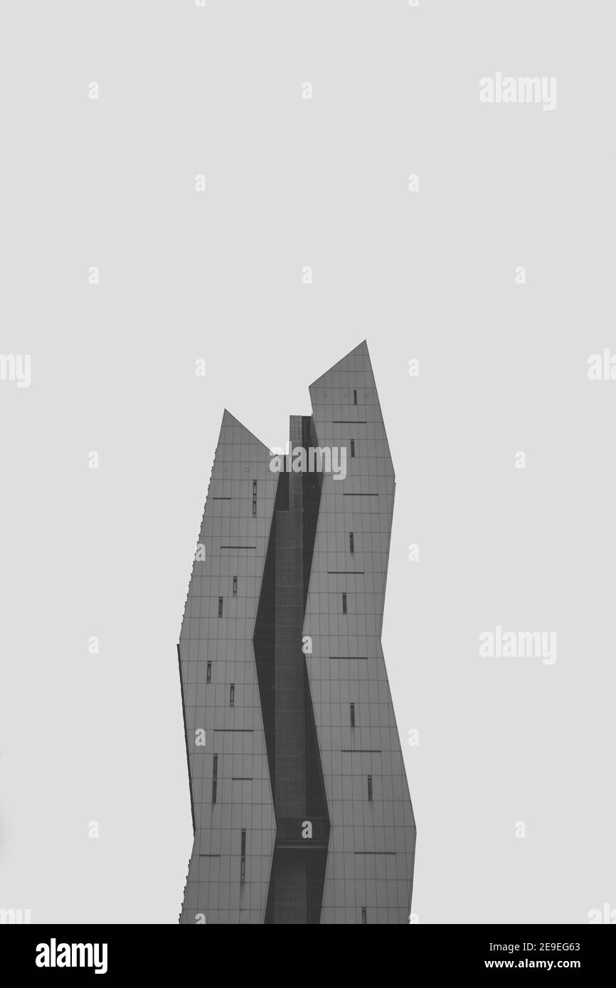 Malaysia skyline with petronas klcc Black and White Stock Photos ...