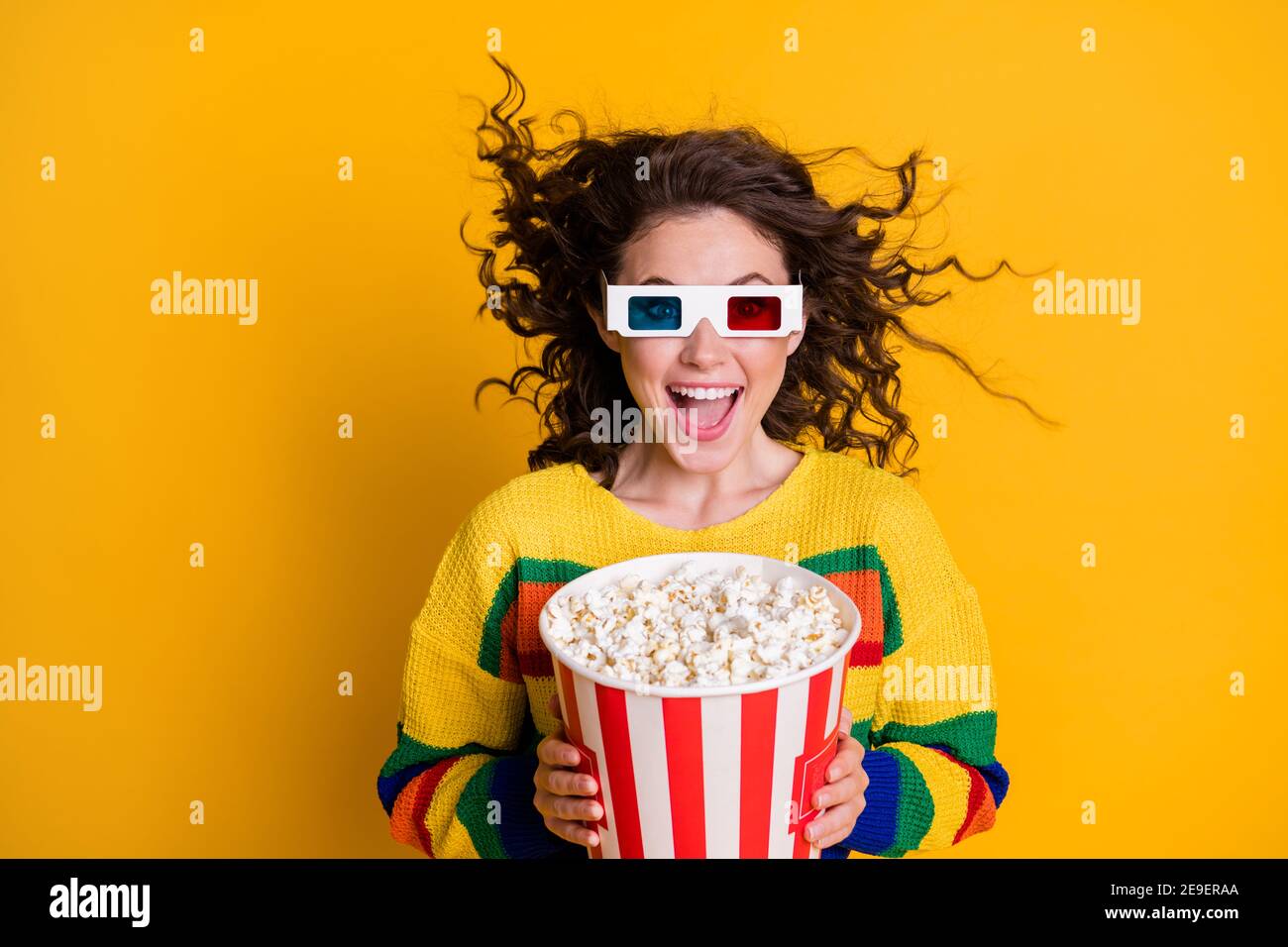 yellow popcorn sweater