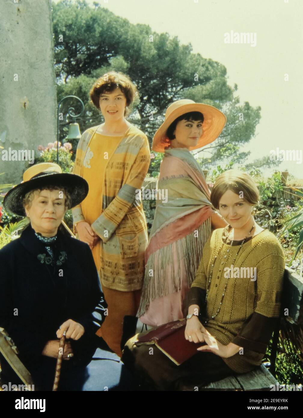 Joan Plowright, Josie Lawrence, Polly Walker, Miranda Richardson, 'Enchanted April' (1991) Miramax Films  / File Reference # 34082-491THA Stock Photo