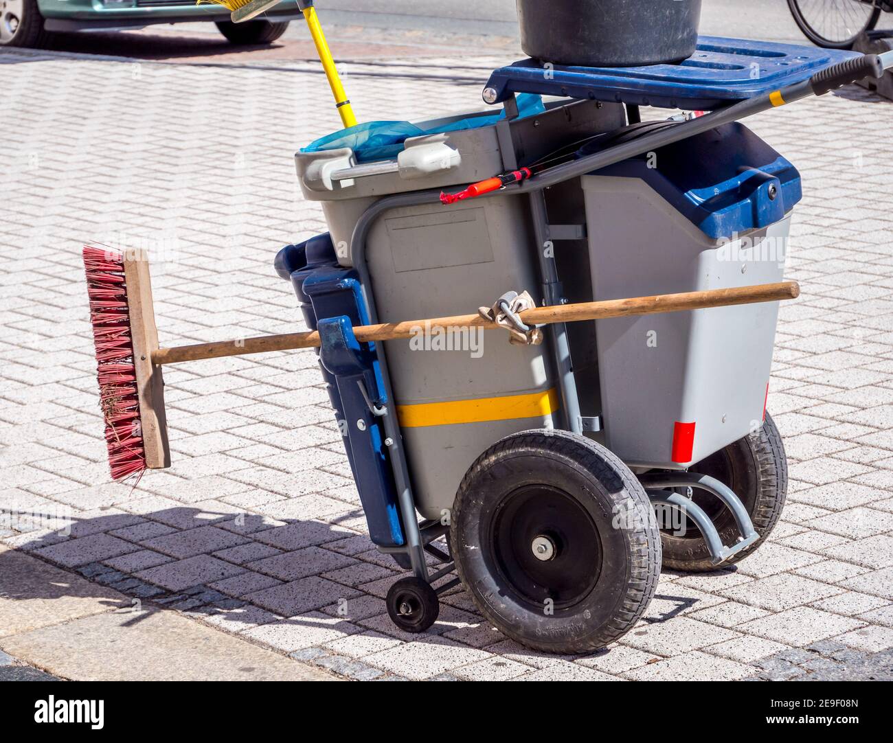 Road sweepers broom hires stock photography and images Alamy