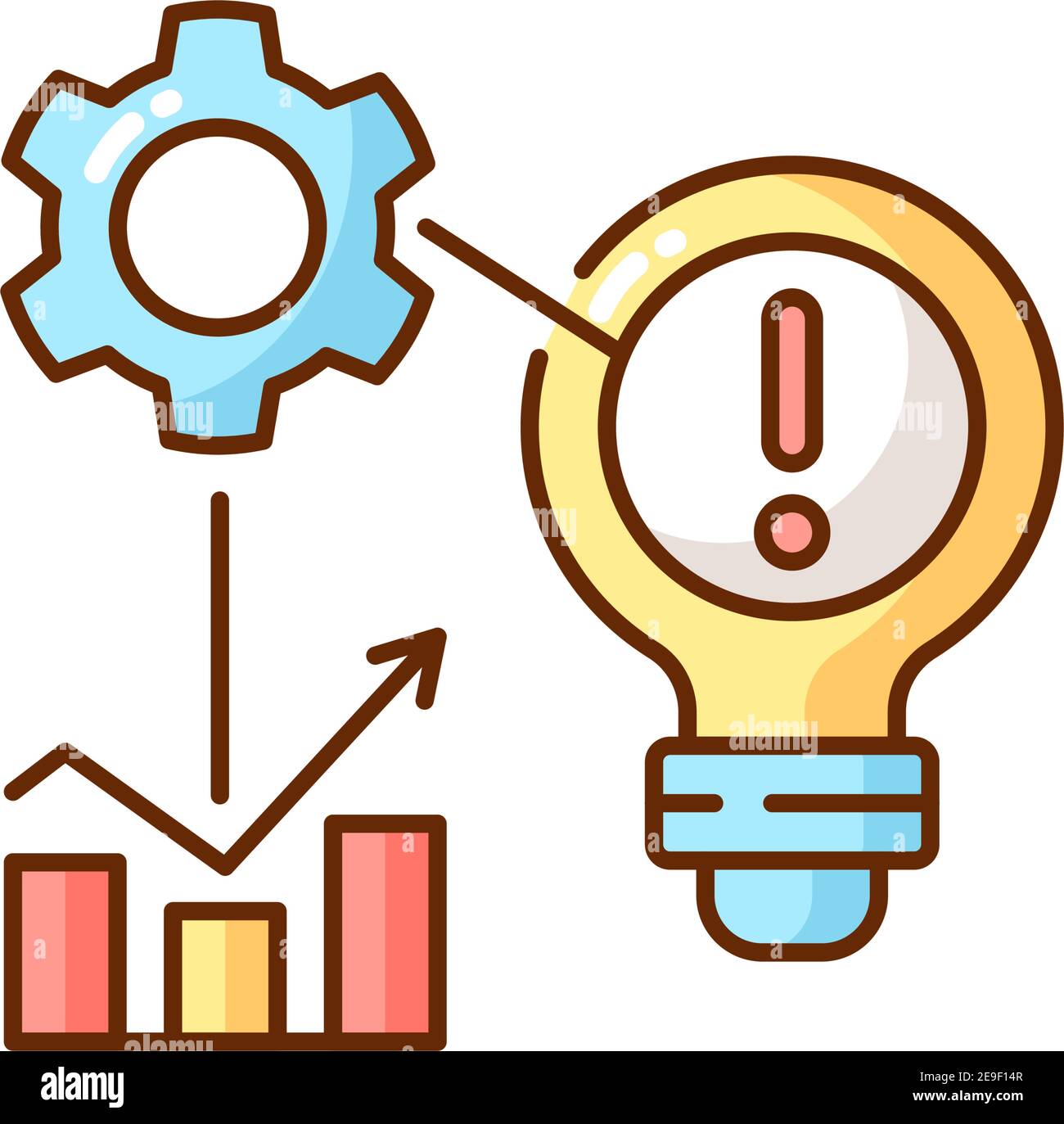 Identifying problems RGB color icon Stock Vector Image & Art - Alamy