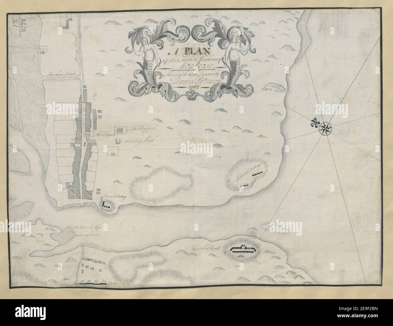 Map of montrose hires stock photography and images Alamy