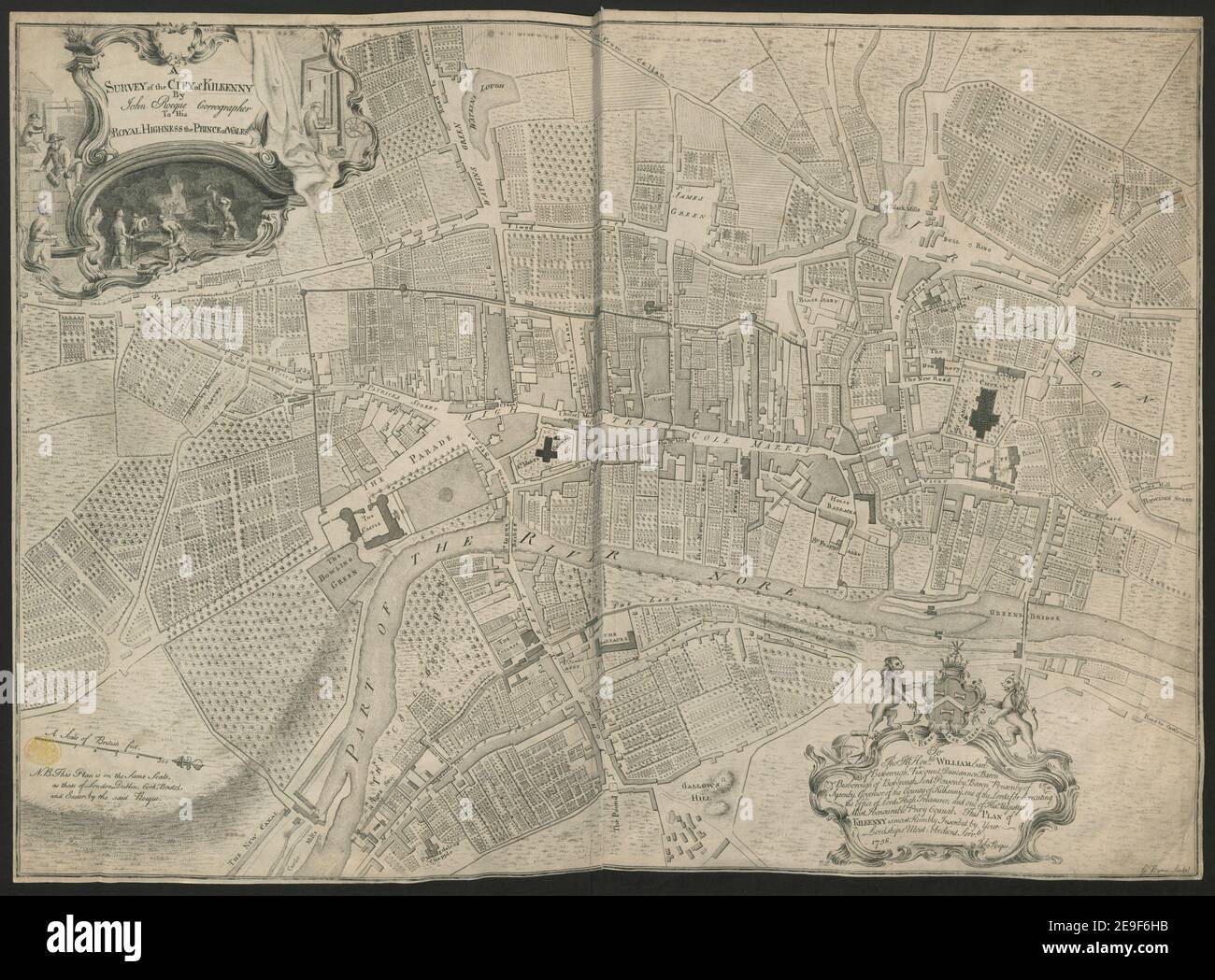 map-of-kilkenny-hi-res-stock-photography-and-images-alamy