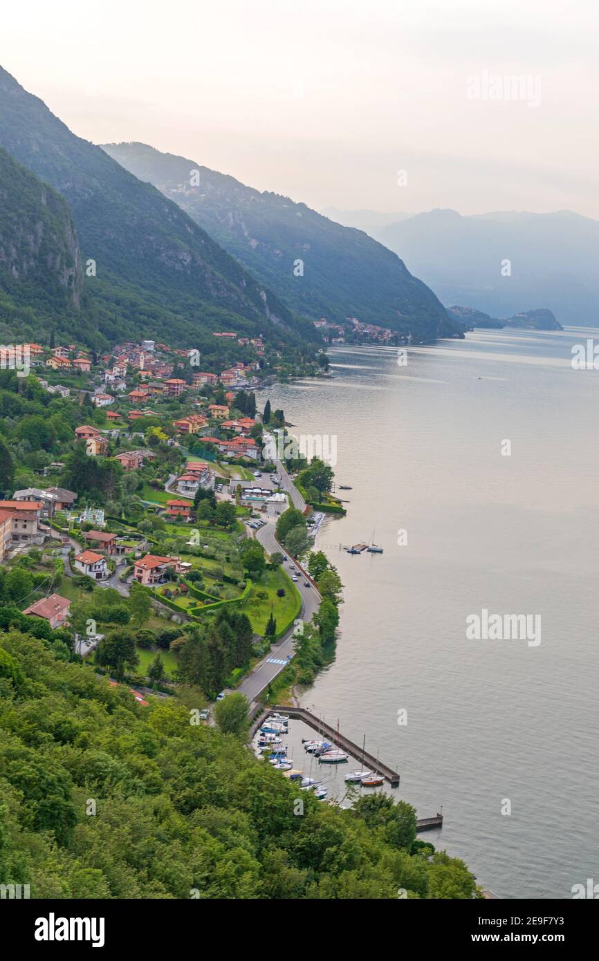 Lake Como Coast Aerial Landscape In Lombardy Italy Stock Photo Alamy lake-como-coast-aerial-landscape-in-lombardy-italy-stock-photo-alamy