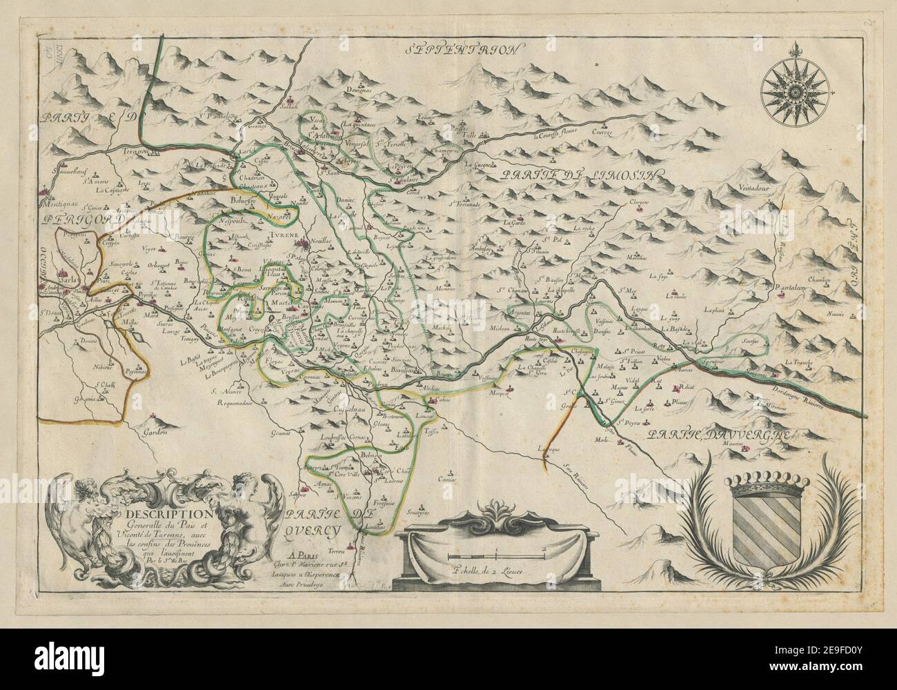 DESCRIPTION Generalle du Pais et ViconteÃÅ de Turenne Author Du Bac 67.40.  Place of publication: A PARIS Publisher: Chez P. Mariette rue St. Iacques a  l'Esperence. Avec Privilege, Date of publication: [between