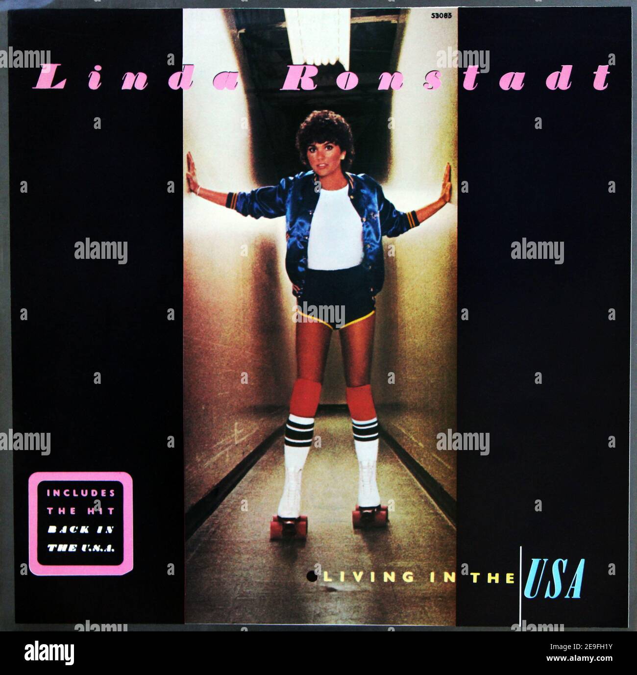 帯付き！Linda Ronstadt/ LIVING IN THE USA Linda Ronstadt – Living In The USA – Vinyl (Gatefold, Pink