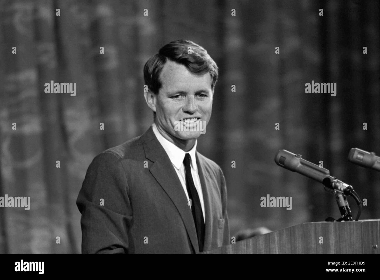 U.S. Attorney General Robert Kennedy, HalfLength Portrait, Platform