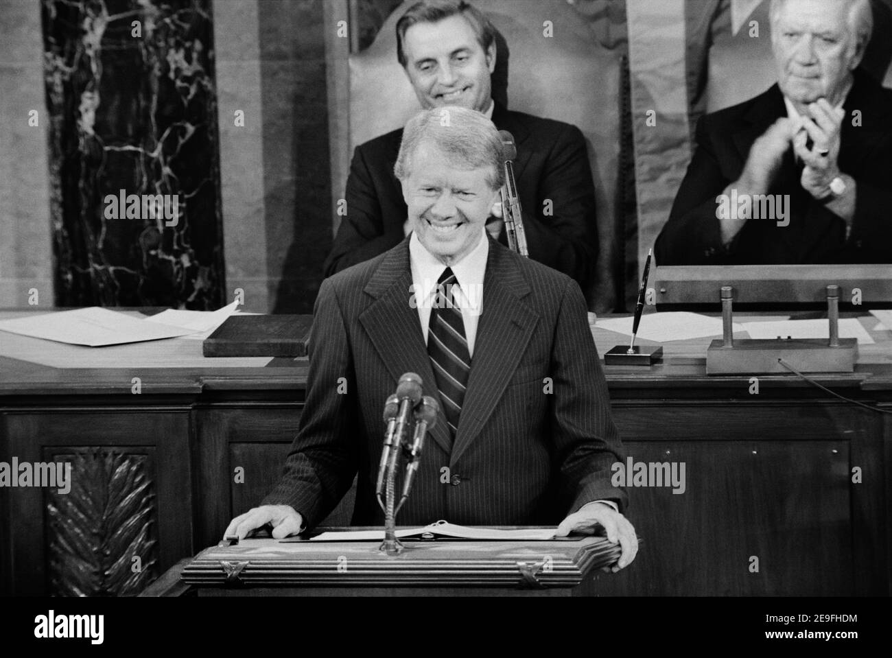 Camp david accords carter Black and White Stock Photos & Images Alamy