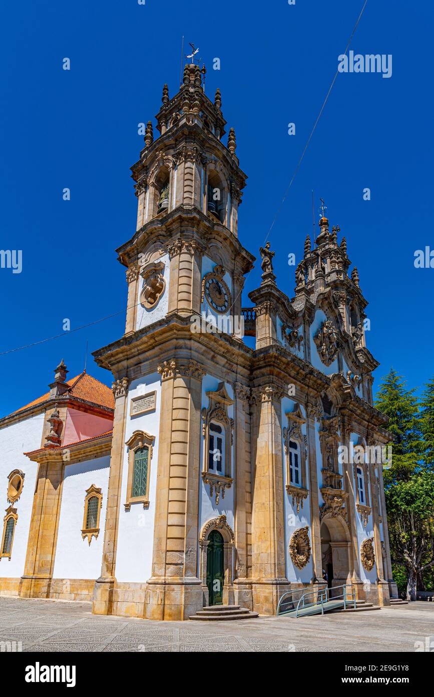 Church of our lady of remedies in Lamego, Portugal Stock Photo Alamy