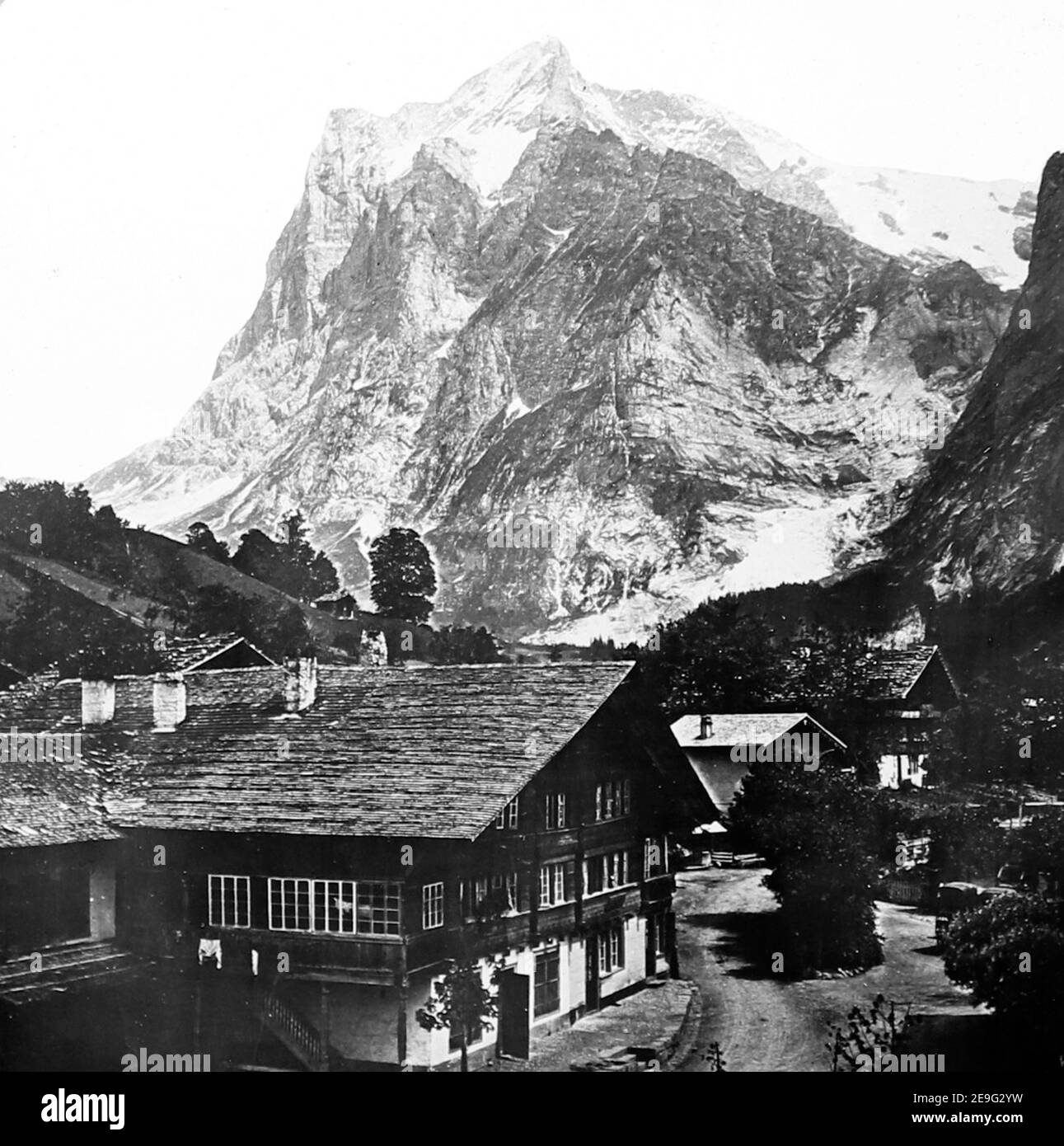 Grindelwald, Switzerland, Victorian period Stock Photo Alamy