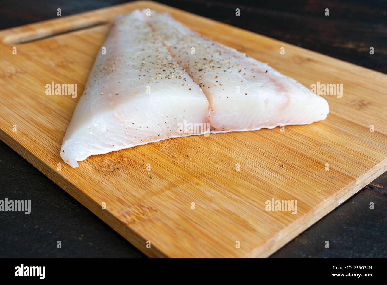 Fillet of halibut hires stock photography and images Alamy