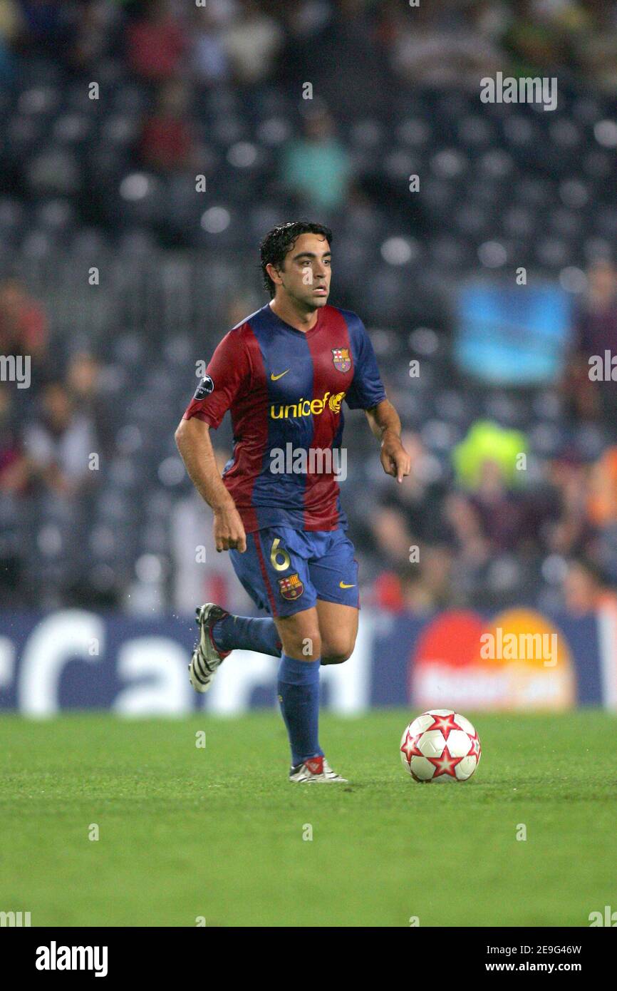 FCB's Xavi Hernandez during the UEFA Champions League, Group