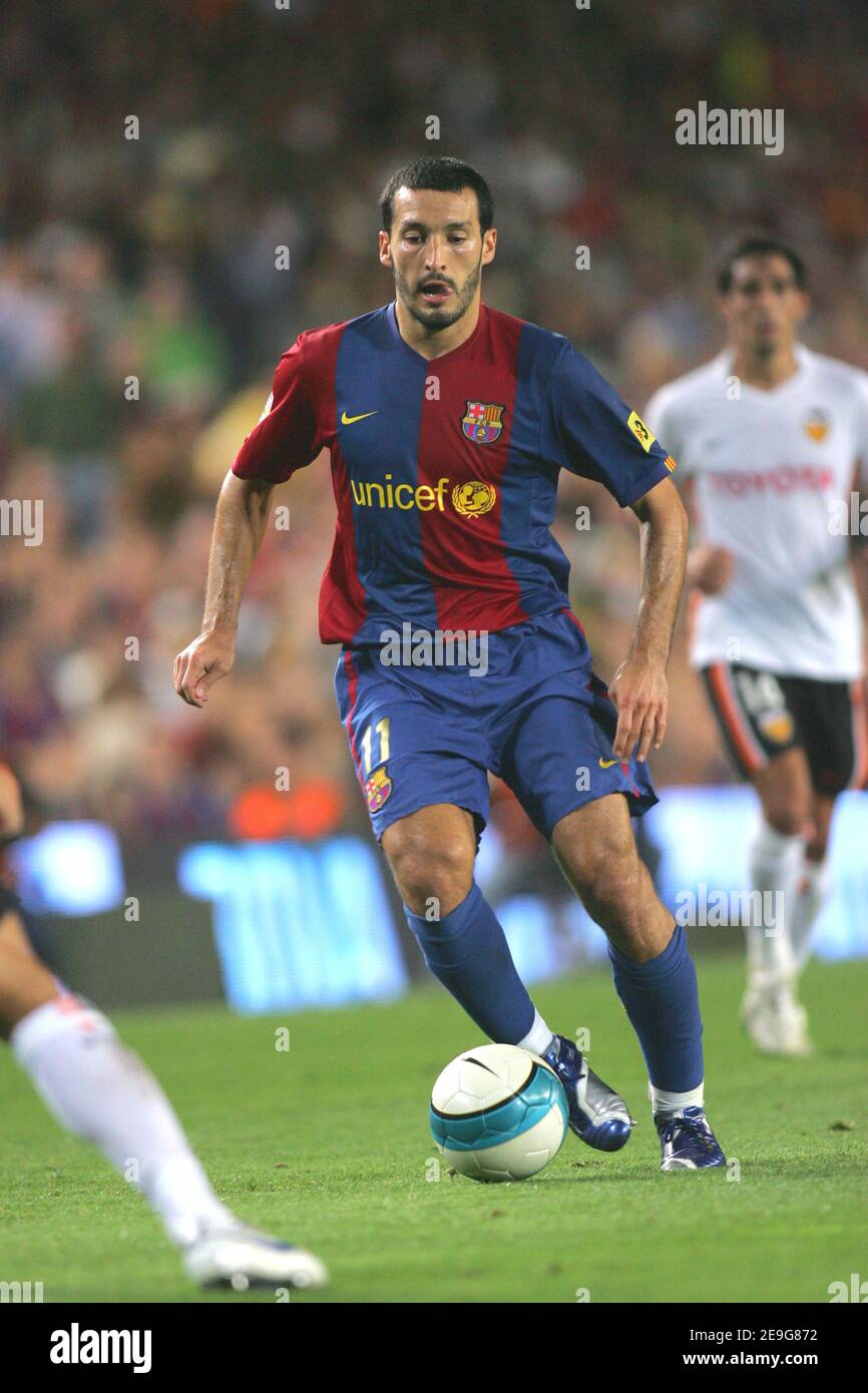 Barcelona's Gianluca Zambrotta during the Spanish primera league, FC