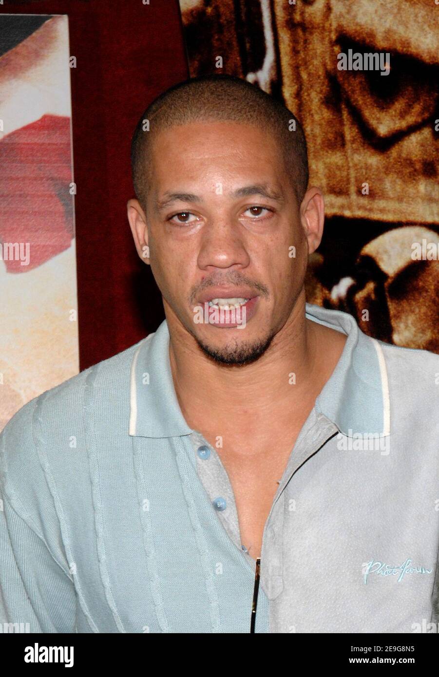 French rapper Joey Starr poses for pictures as he arrives to the ...