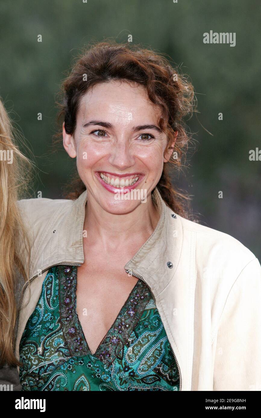 French actress Isabel Otero arrives at the party held at 'Rose des Vents' restaurant in Monaco during the 46th Monte Carlo Television Festival on June 30, 2006. Photo by Denis Guignebourg/ABACAPRESS.COM Stock Photo