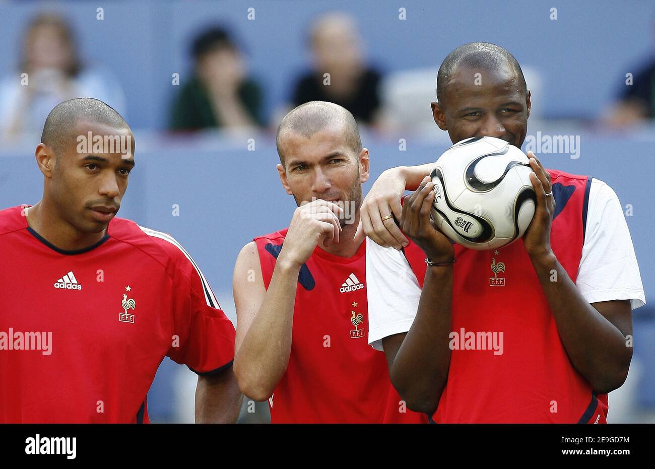 Thierry Henry, Zinedine Zidane in 2006 World Cup Team of the Tournament