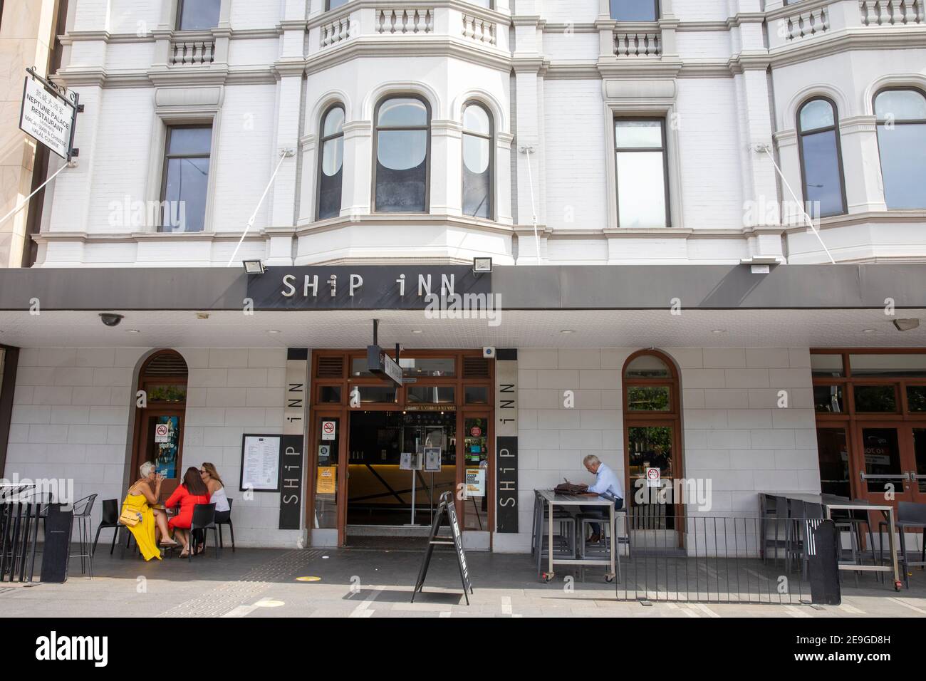 The Ship inn public house and bar in Sydney Circular Quay area with ...