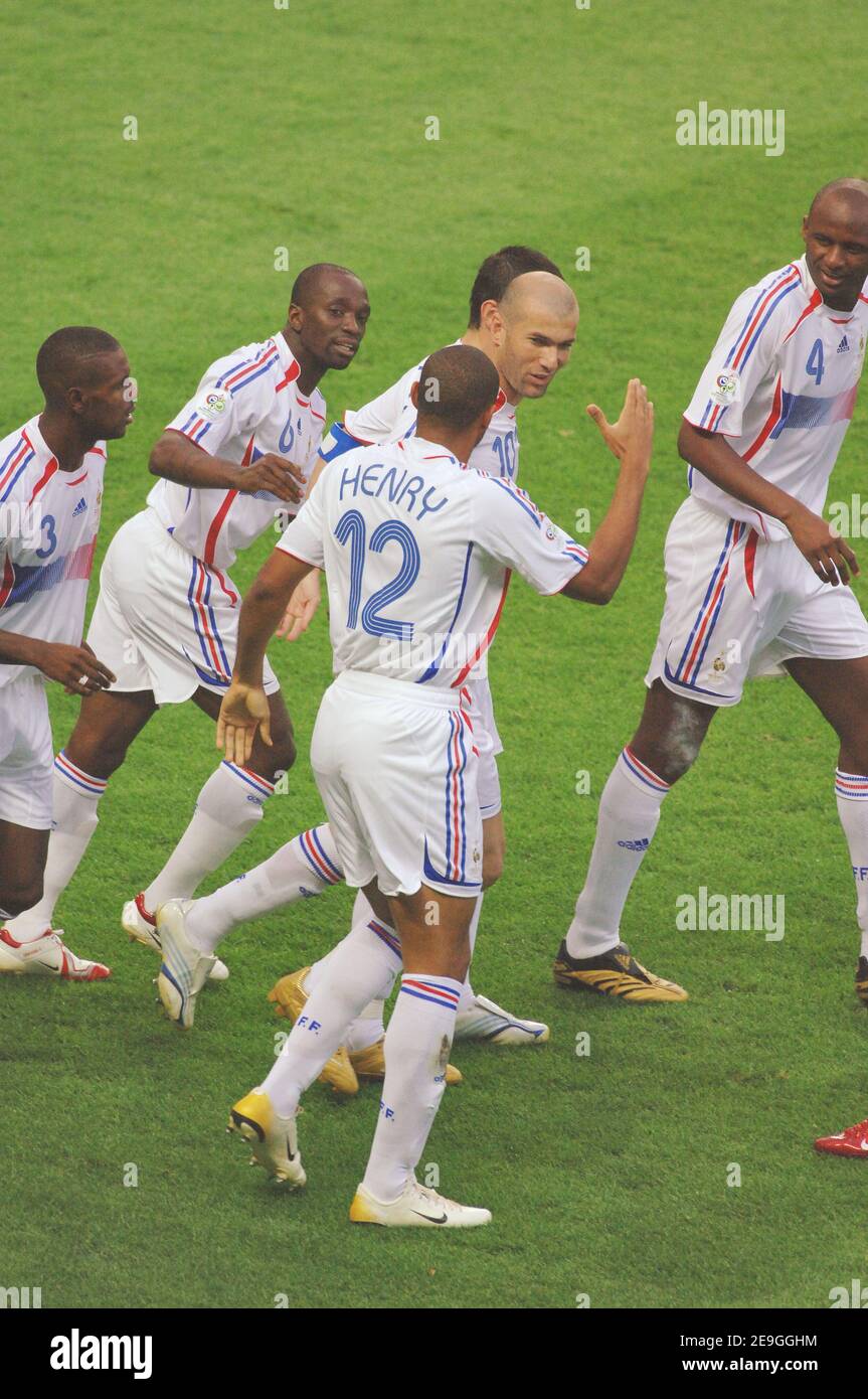 Poster Onze Mondial Zinédine Zidane #10 – Finale France-Italie Coupe Du Monde 2006