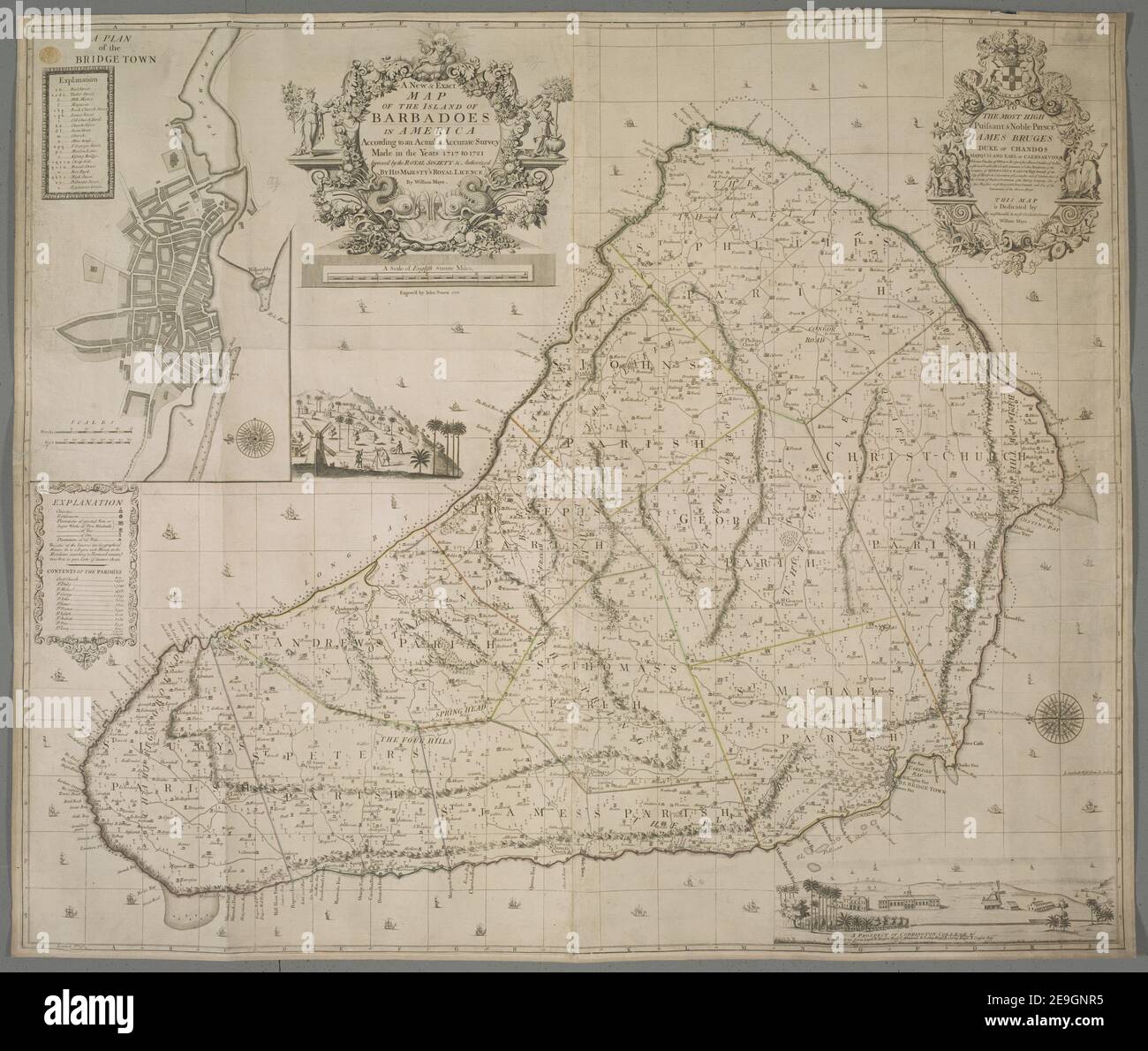 1722 map hires stock photography and images Alamy