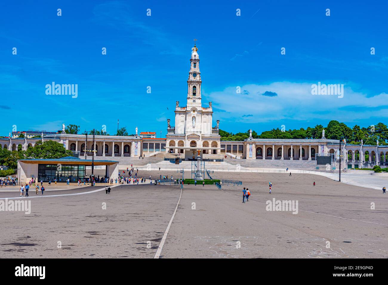 Fatima Tree Famous sanctuary of Fatima in Portugal Stock Photo - Alamy
