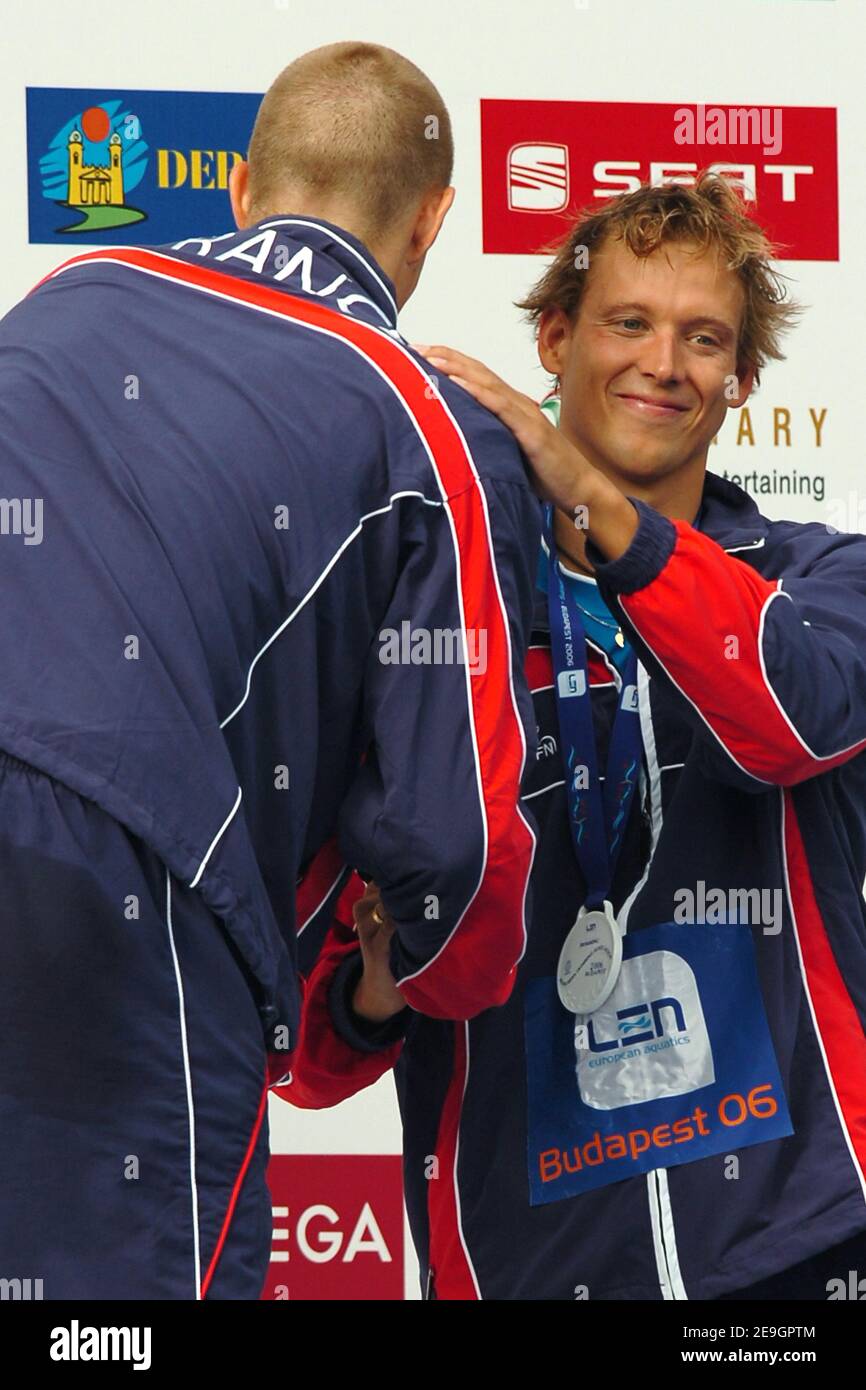 France's Sebastien Rouault and Nicolas Rostoucher win silver and bronze ...