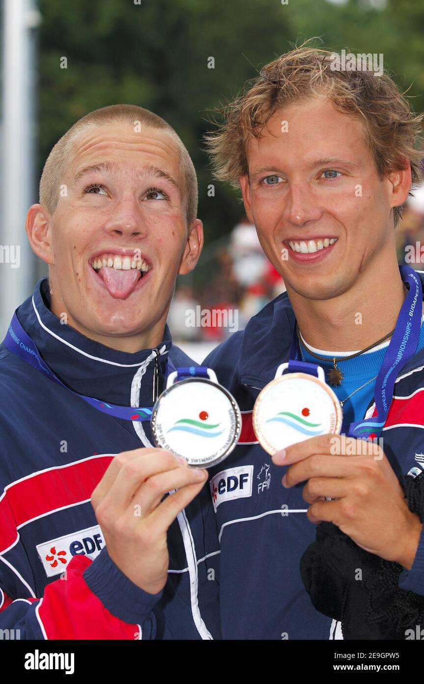 France's Sebastien Rouault and Nicolas Rostoucher win silver and bronze ...