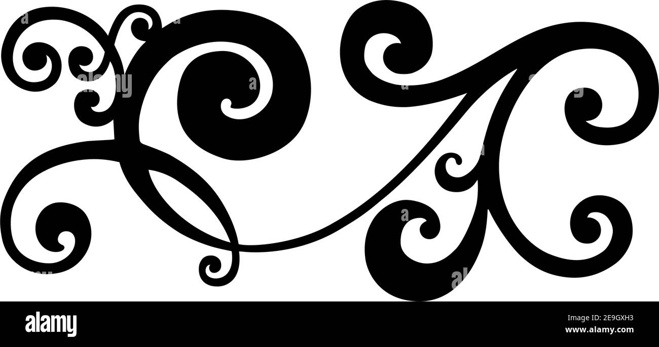 Vector damask vintage baroque ornament. Vector vintage baroque ornament.  Retro pattern antique style acanthus Stock Vector Image & Art - Alamy