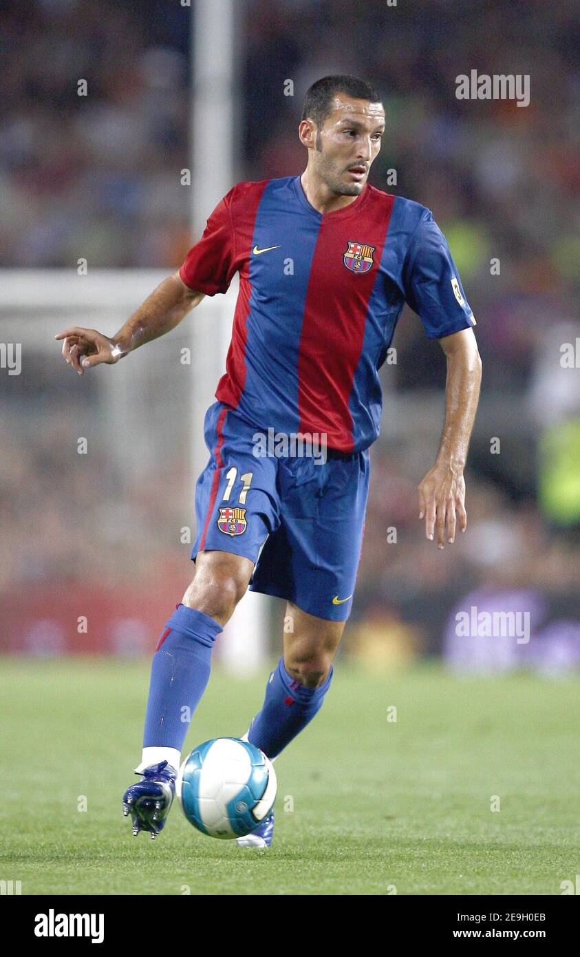 Barcelona's Gianluca Zambrotta During The UEFA Champions