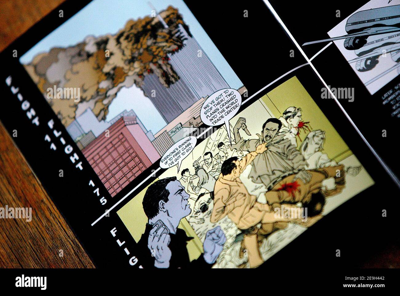 As The Fifth Anniversary Of 9 11 Approaches A Comic Book Version Of The 9 11 Report Hits The Stores In Washington Dc Usa On August 28 06 Its Creators Ernie Colon And As The Fifth Anniversary Of 9 11 Approaches A Comic Book Version Of The 9 11 Report Hits The Stores In Washington Dc Usa On August 28 06 Its Creators Ernie Colon And